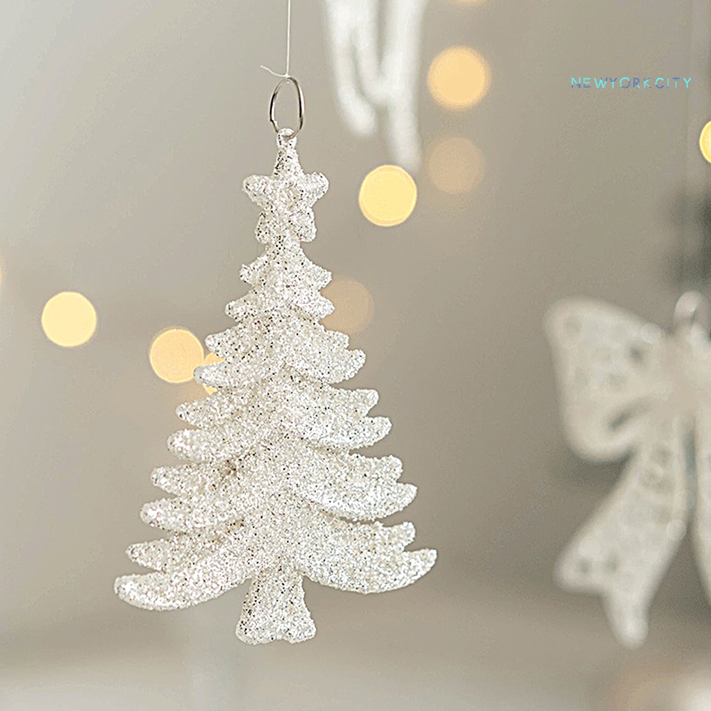 Ny-khăn Mặt Dây Chuyền Giáng Sinh Dễ Dàng Chăm Sóc Chống Biến Dạng Bóng Bắt Mắt Lễ Giáng Sinh Nhỏ Gọn