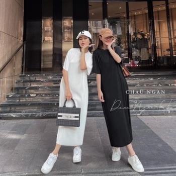 Váy Maxi Dập Ly Dáng Suông Dài 6 Màu Cá Tính | BigBuy360 - bigbuy360.vn