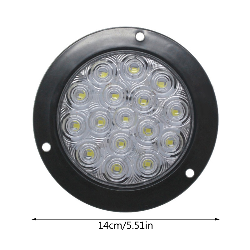 Bộ 2 Đèn Tín Hiệu 16 Bóng LED 12V 24V Chất Lượng Cao