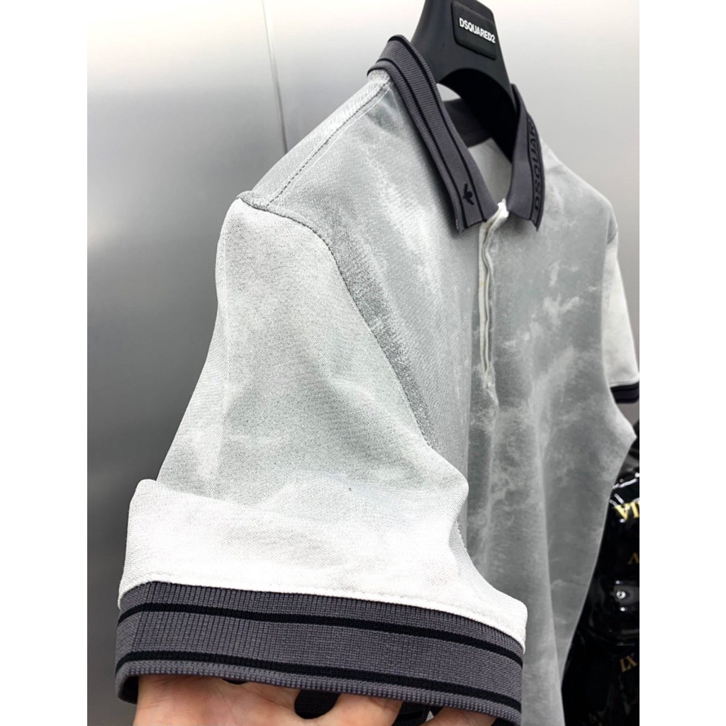 Áo POLO Cổ Bẻ Màu Loang Siêu Đẹp Thiết Kế Sang Trọng Trẻ Trung Năng Động Hot 2022