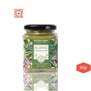 Bột Lá Chùm Ngây đắp mặt 50gr Bee March