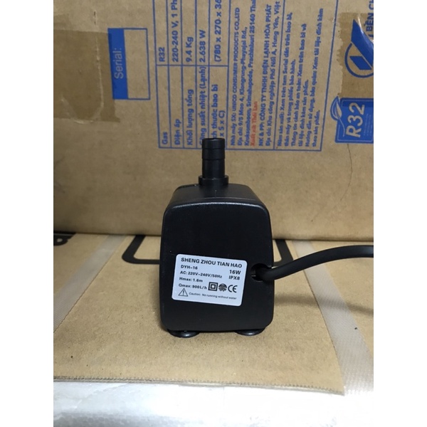 Máy bơm quạt nước điều hoà. Bơm quạt hơi nước .7W, 8W xanh , 8W đen , 16W xanh, 16W đen, 18W xanh, 18W đen .