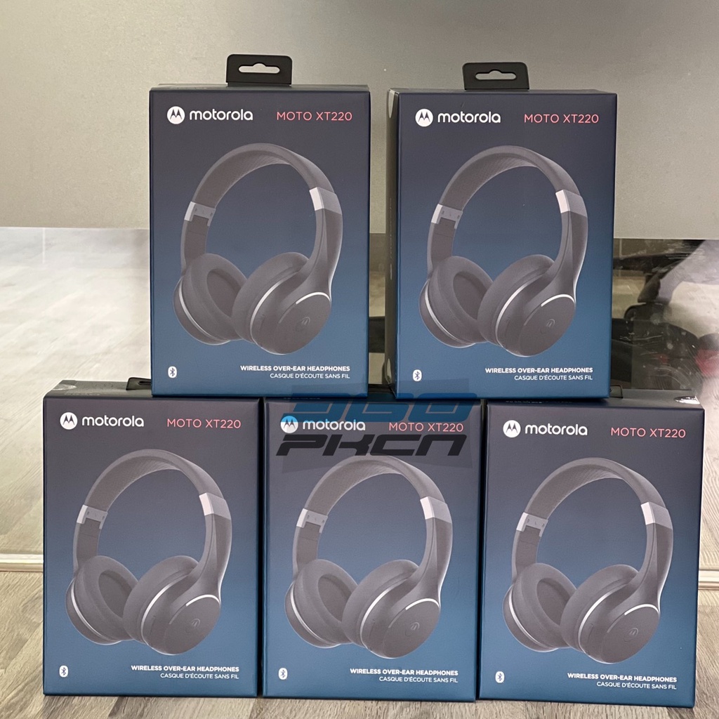 Tai nghe chụp tai không dây Bluetooth Motorola MotoXT220 - Thời gian sử dụng lên đến 24h - Thiết kế gấp nhỏ gọn tiện lợi