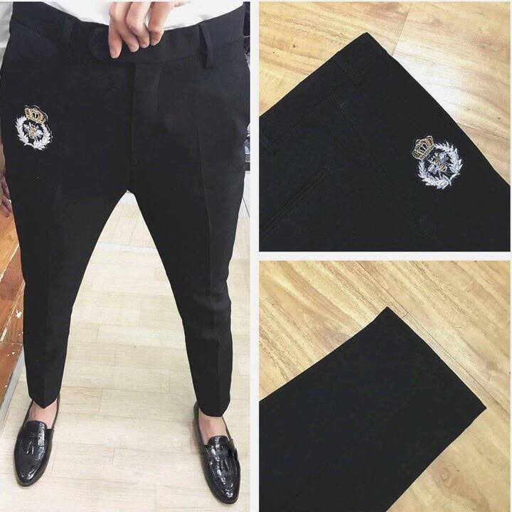 Quần tây âu nam dáng ôm ống côn vải chống nhăn cao cấp không bai không xù - QA03 | BigBuy360 - bigbuy360.vn