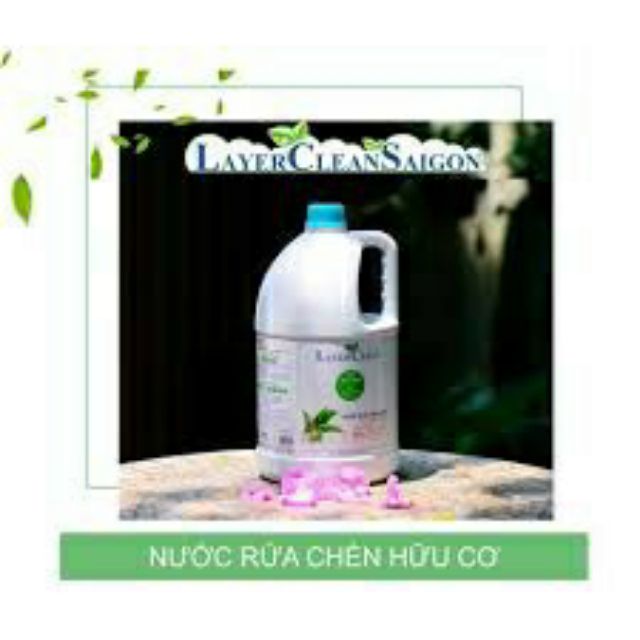 Nước rửa chén bát hữu cơ Layer Clean 5L