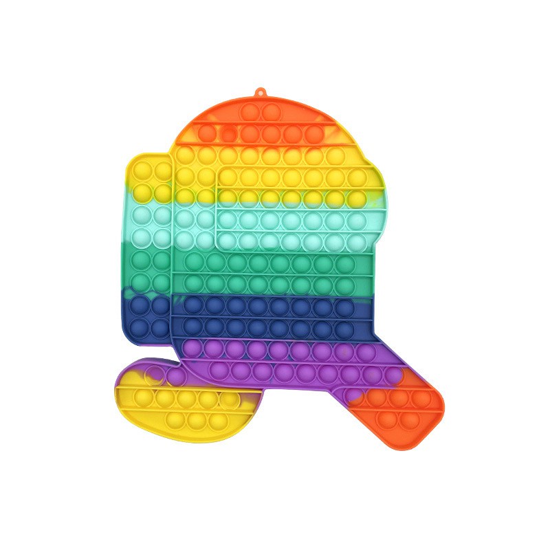 pop it fidget Pop It Khổng Lồ Giá Rẻ Among US Cao 30cm - Đồ Chơi Giảm Stress, Căng Thăng Cho Bé - Sm