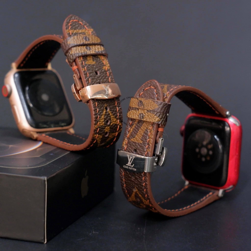 DÂY DA LV SIÊU SANG CHẢNH CHO APPLE WATCH