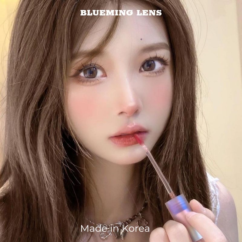 Lens mắt Choco kính áp tròng nâu socola tự nhiên giãn ít, giãn to