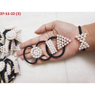 Dây buộc tóc hạt đá K37