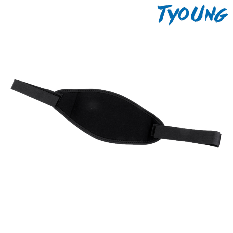 Dây Đeo Khẩu Trang Lặn Biển Bằng Neoprene Mềm Màu Đen Cho Người Lớn