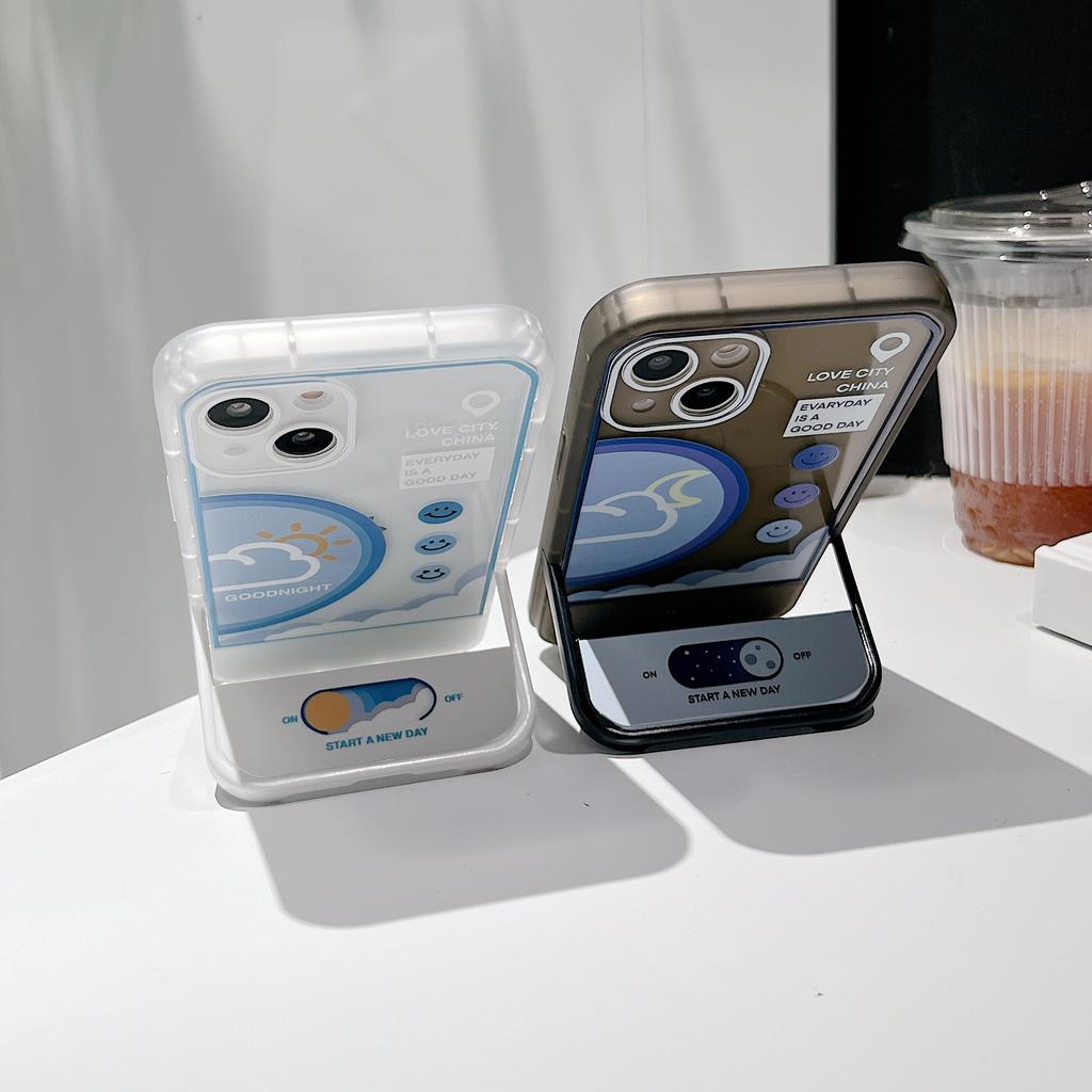 Ốp Điện Thoại in Hình Dự Báo Thời Tiết Cho IPhone 13Promax 12 11 7plus X XR Xsmax