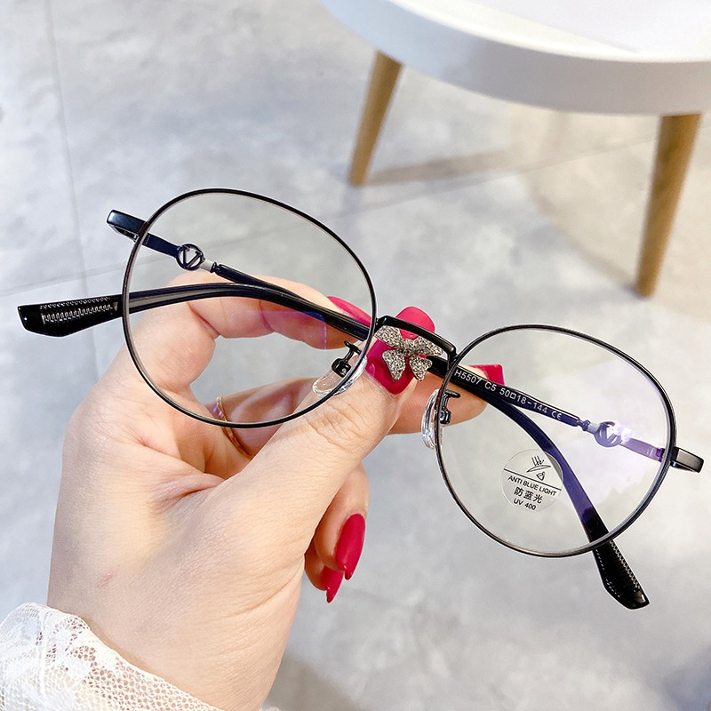 Mắt Kính Gọng Tròn Chống Ánh Sáng Xanh Thời Trang Cho Nam Nữjz5507 | BigBuy360 - bigbuy360.vn