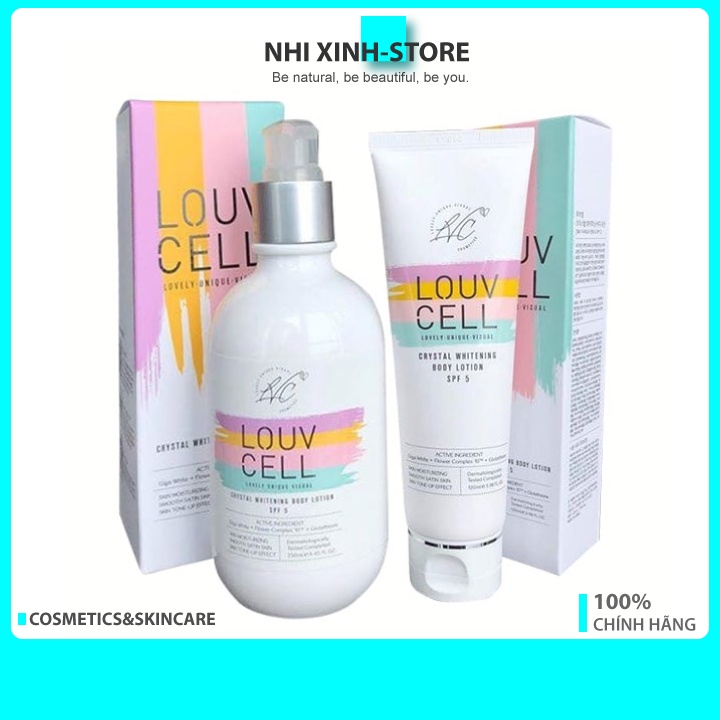 Kem Dưỡng Trắng Da Body Louv Cell