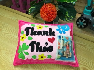 Bộ 7 gối handmade in hình