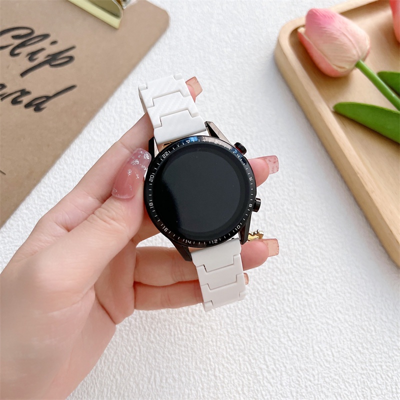 HUAWEI Dây Đeo Bằng Sợi Carbon Cho Đồng Hồ Thông Minh Samsung Galaxy 4 5 / classic 46mm / Active 2 40mm / 44mm Gear S3 20 22mm GT / 2e / 3 / Pro