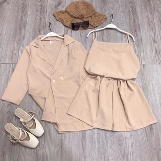 Set Vest nữ 3 món