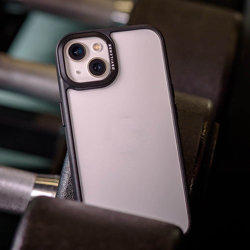 Ốp điện thoại DEVILCASE Phiên Bản Tiêu Chuẩn Viền Đen/Xám/Titan dành cho IPhone13/13Pro/13Pro Max/12/12Pro/12Pro Max