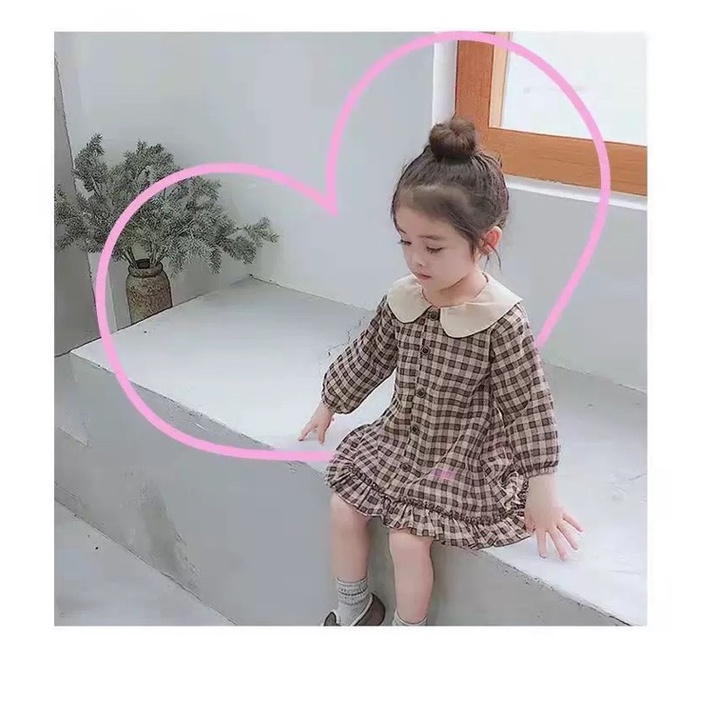 Kẹp tóc giả búi củ tỏi đáng yêu cho bé gái