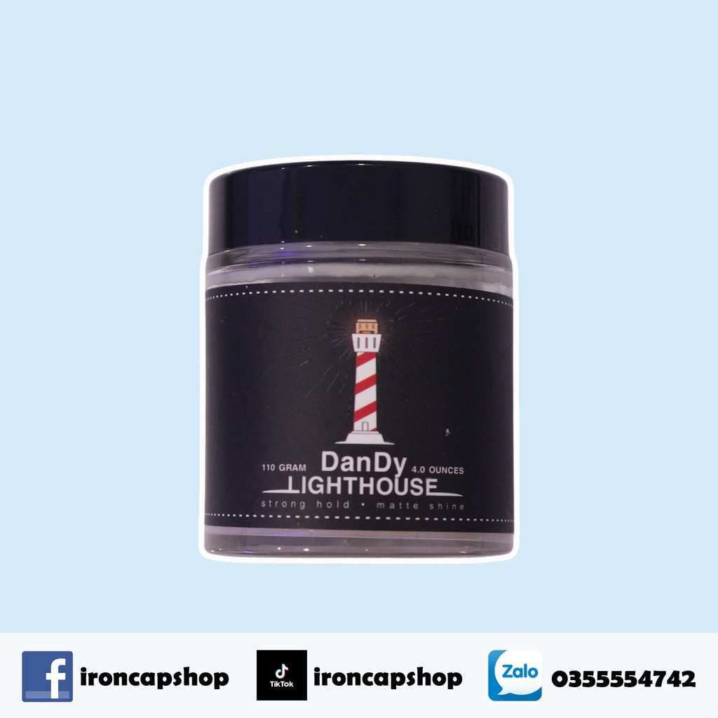 Sáp vuốt tóc dành cho tóc dầu Dandy Lighthouse bản mới nhất 12/2020