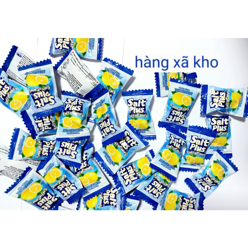 Kẹo chanh muối salt plus malaysia 120 gr gói , hsd : 5/5/2024