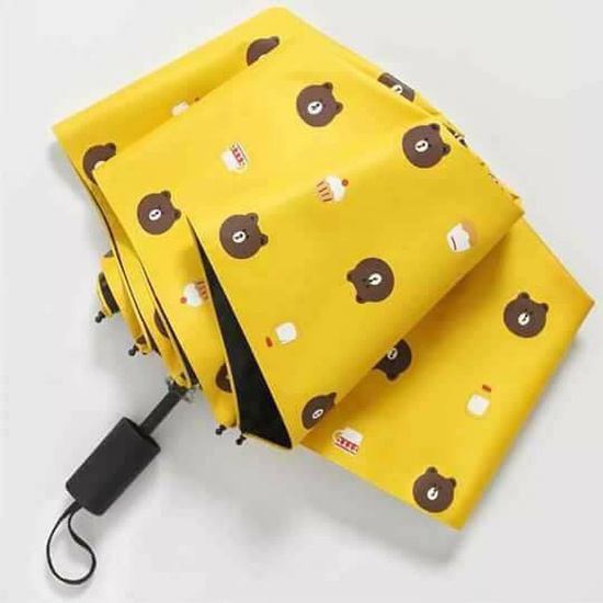 Ô HÌNH GẤU BROWN Chống Tia UV 3 LỚP #180B