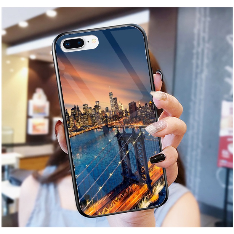 Ốp Lưng IPHONE 6,6S,6 PLUS,6S PLUS,7,8,7 PLUS,8 PLUS Ốp kính bóng cao cấp mới nhất