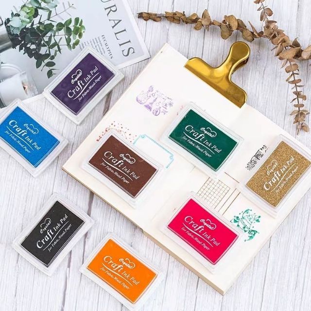 Hộp mực in dấu stamp