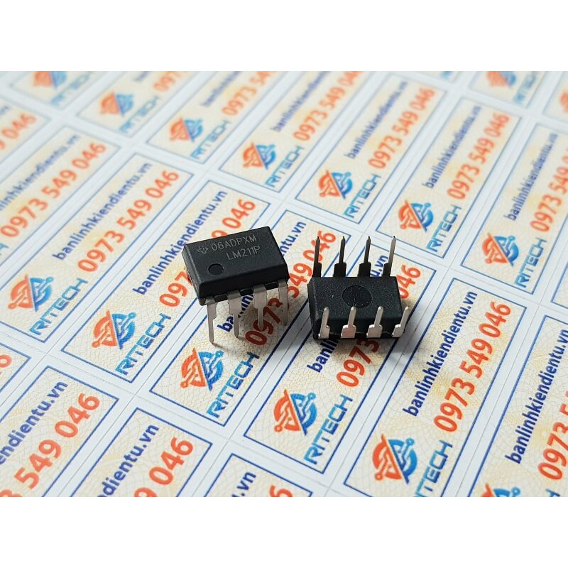 [Combo 5 chiếc] LM211P LM211 IC khuếch đại thuật toán DIP-8 Hàng Chính Hãng