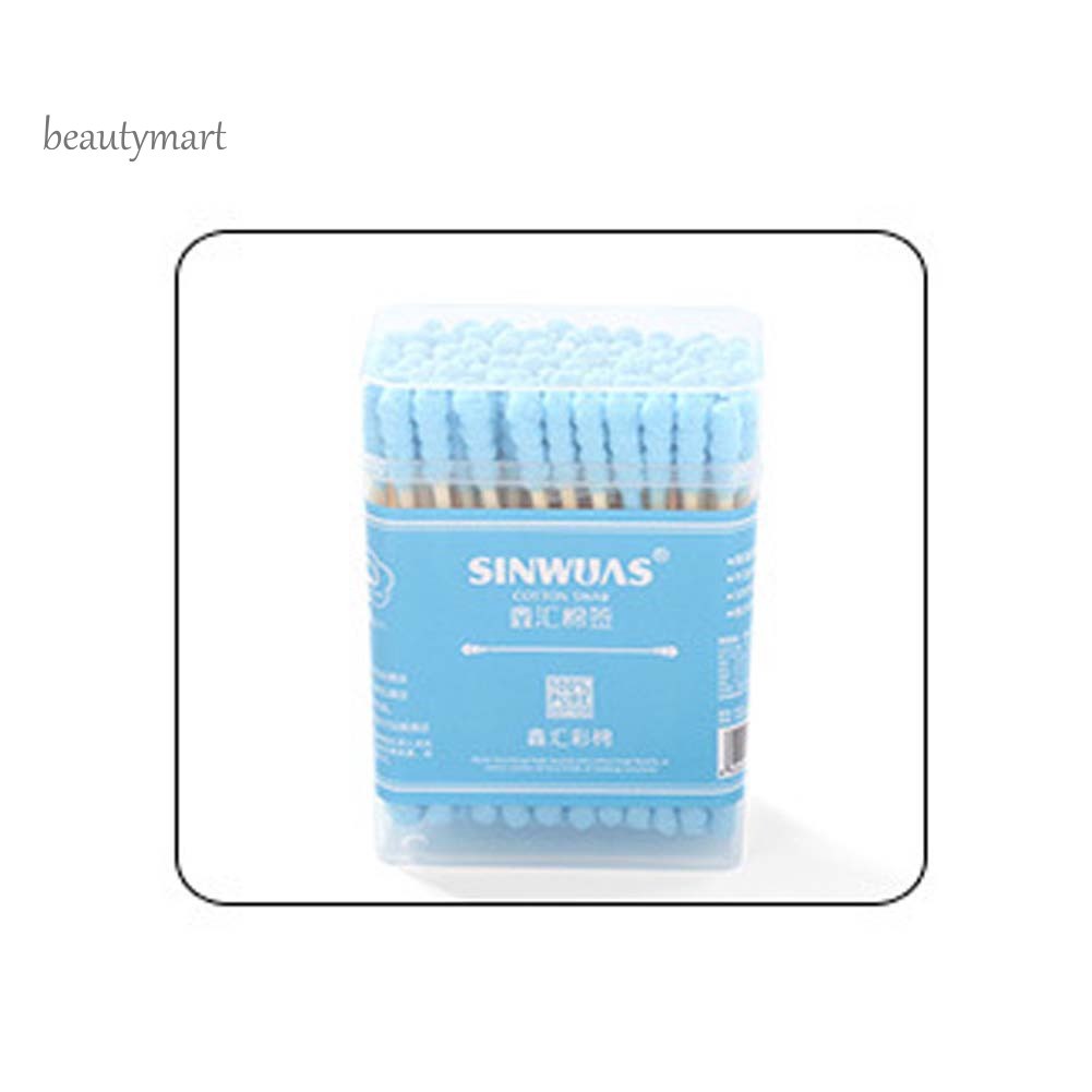 Hộp 100/200 tăm bông hai đầu sử dụng một lần đa năng