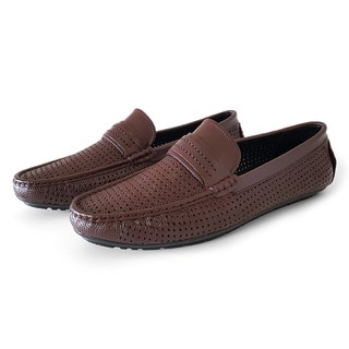 Giày mọi hè giày mùa hè nam da bò thật ensado mh0516