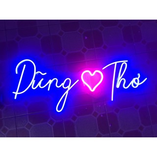 Đèn Led Neon Sign Tình Yêu Theo Tên Cặp Đôi