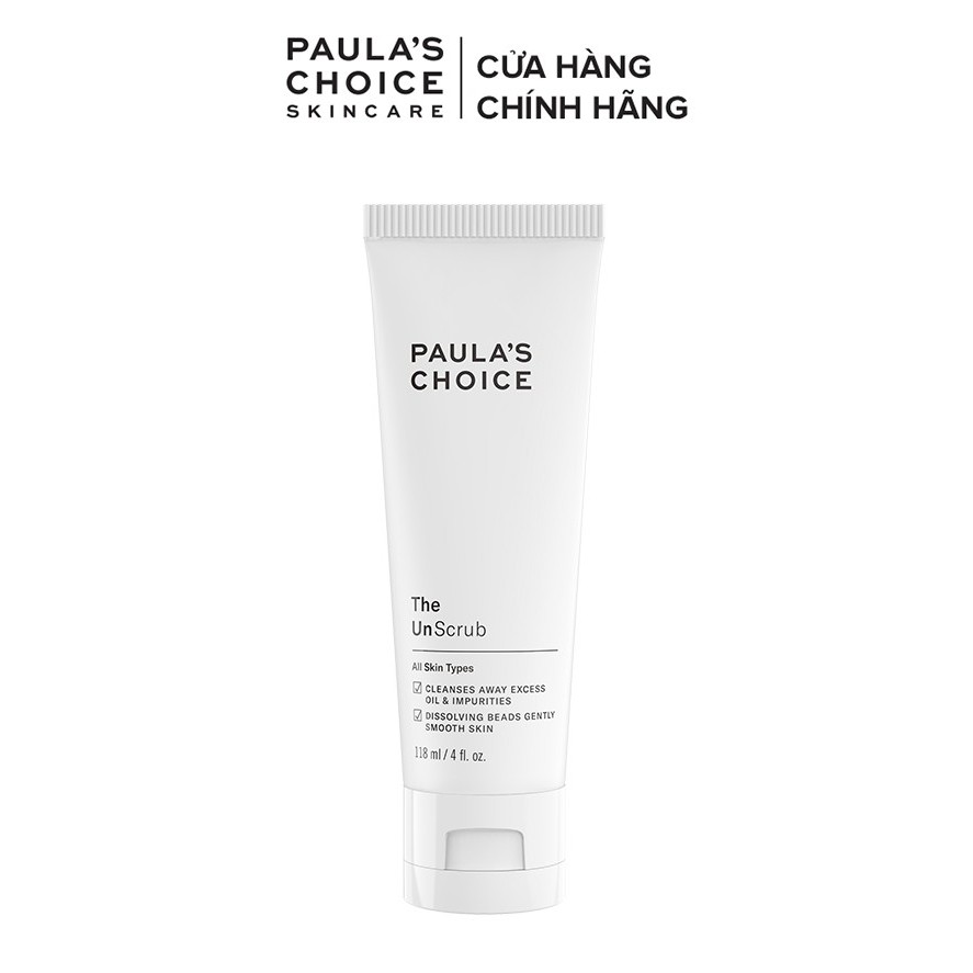 Sữa rửa mặt tẩy tế bào chết dạng hạt tan Paula's Choice The UnScrub 118ml Mã: 7400