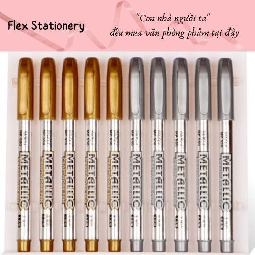 BÚT KIM TUYẾN VÀNG, KIM TUYẾN BẠC DÙNG ĐỂ VẼ, GHI CHÚ, METALLIC, CRAFTWORK PEN