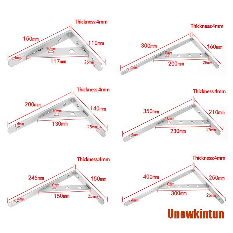 Bộ 2 Giá Đỡ Tam Giác Gắn Tường Tiện Lợi