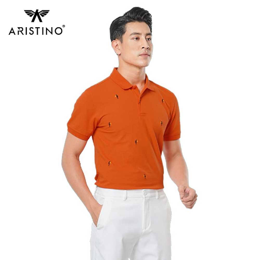 Áo Polo Nam Aristino APS043S8 Thoáng mát, Thấm hút mồ hôi