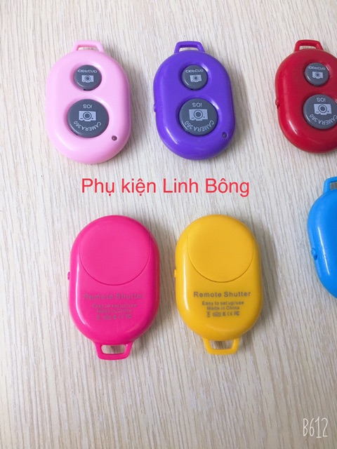 Remote chụp ảnh cho điện thoại Bluetooth Shutter