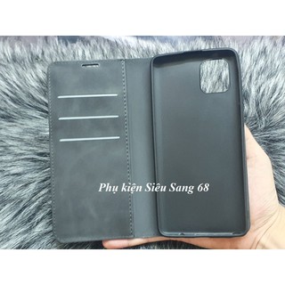 Bao da Samsung Note 10 Lite - Bao da PU Gấp 2 mặt