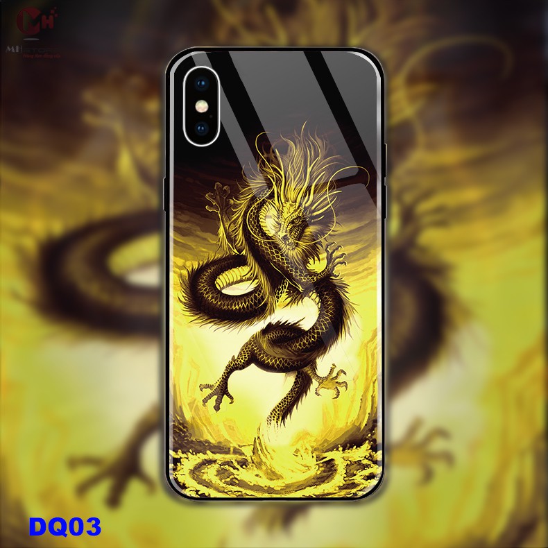 Ốp lưng kính dạ quang Hình rồng dành cho  Iphone - DQ03 | BigBuy360 - bigbuy360.vn