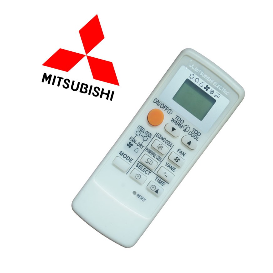 Remote máy lạnh Mitsubishi Electric - Remote máy lạnh Mặt trắng  - Điều khiển cho điều hòa 1 chiều MITSUBISHI