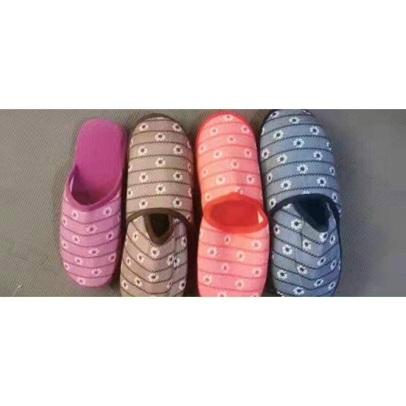 Dép đi trong nhà 🍀 FREESHIP 🍀 Dép Đi Trong Nhà Nỉ Bông Màu Siêu Êm Phong Cách Hàn Quốc