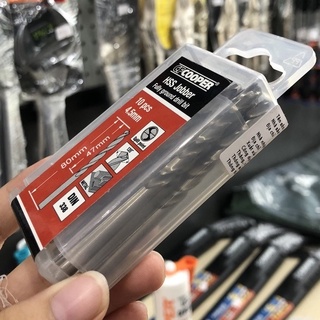 [HÀNG CHÍNH HÃNG MỚI 100%] MŨI KHOAN SẮT HSS (4.0MM-6.5MM) CF COOPER