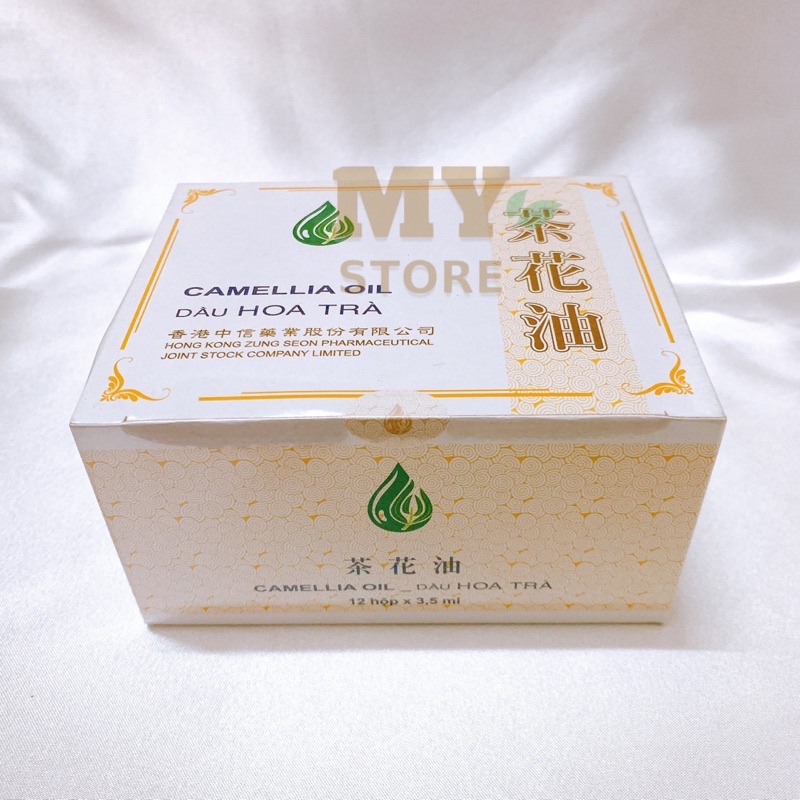 (Chính Hãng) Dầu Hoa Trà Hồng Kông Camellia Oil 3,5ml