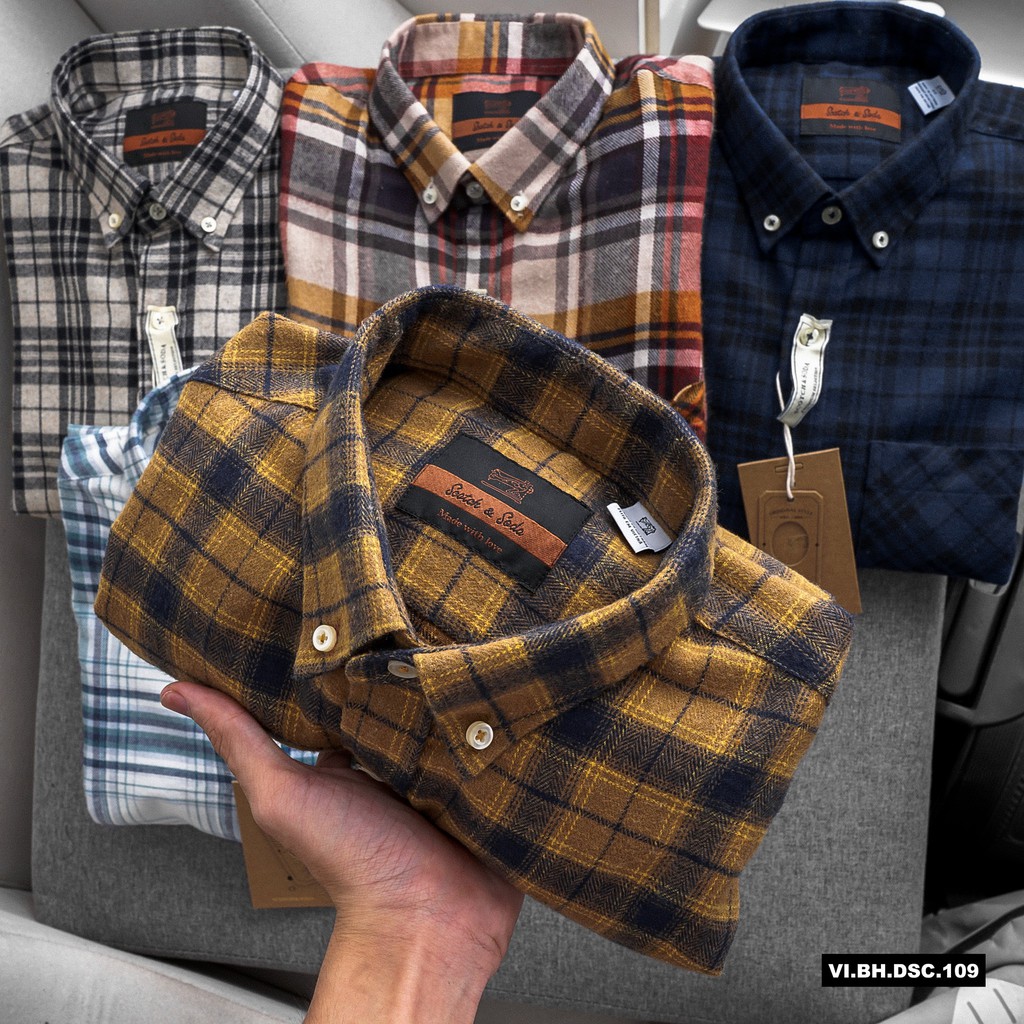 Aó sơ mi Flannel SCOT Vnxk 2212021 | BigBuy360 - bigbuy360.vn