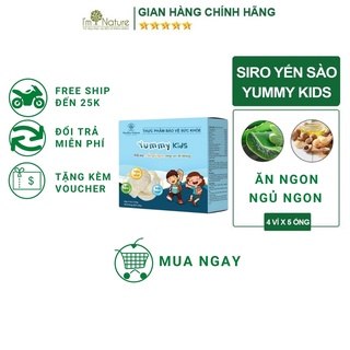 Yến Sào Cho Bé Yummy Kids Ăn Ngon Ngủ Ngon Siro 200ml I'm Nature