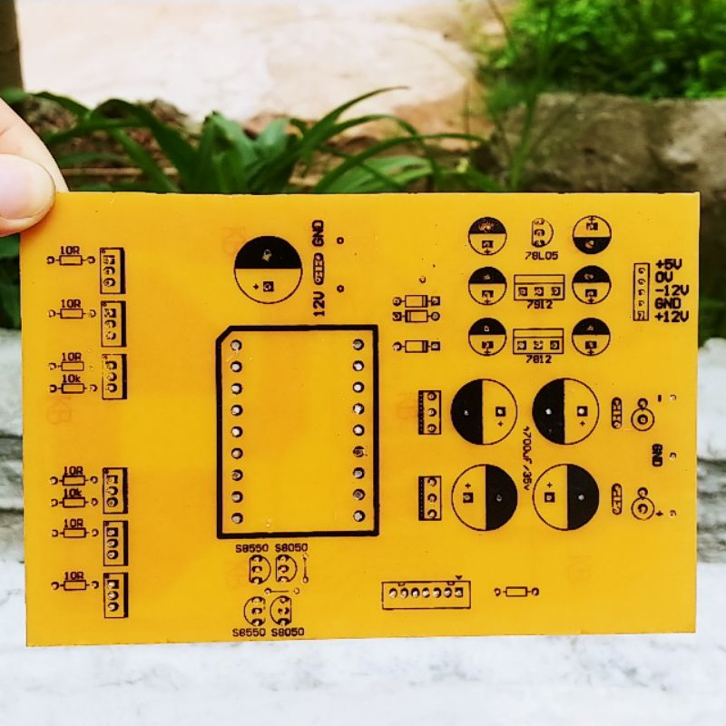 Mạch in PCB 12v lên ±50v