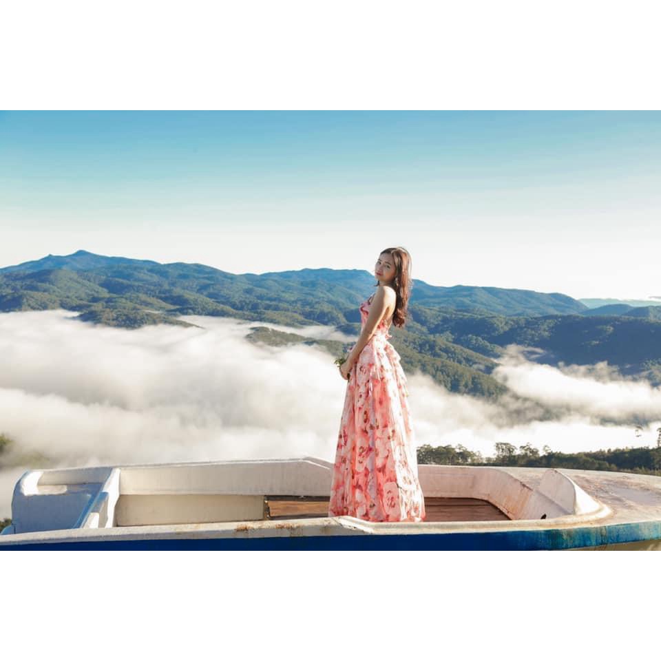 (MẪU MỚI) ĐẦM MAXI VOAN HOA TỰA THẦN TIÊN TỶ TỶ SIU HOT PU HHP FASHION