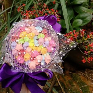 Lọ thủy tinh nhỏ đựng 500 sao