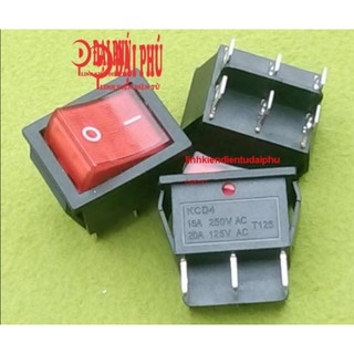 Công tắc led 6 chân kcd4 15a 250vac/ 20a 125vac