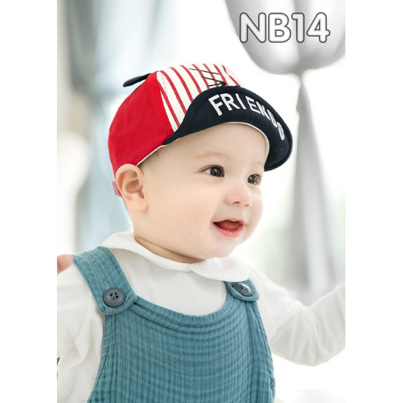 [Nhiều màu] Nón cho bé 6-18 tháng NB14