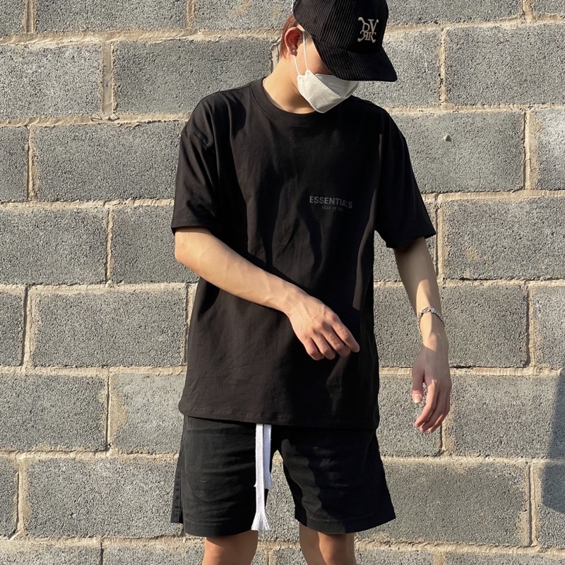 Áo thun tay lỡ Fear Of God Essential ss21